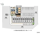 ★手数料０円★比企郡滑川町月の輪４丁目　月極駐車場（LP）